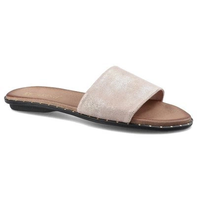 Pantoletten CARINII - S4472_-420-180-000-971 Rosa/Gold