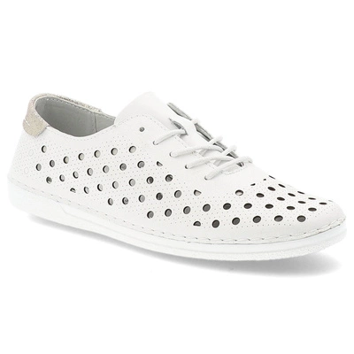 Halbschuhe S.BARSKI - LR51-644 White/Gold
