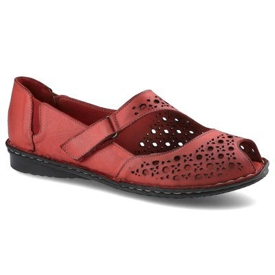 Halbschuhe LANQIER - 40C1236 Red