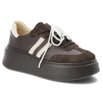 Sneakers ARMODO - N1068S10 - Czekolada 1007/1230/552