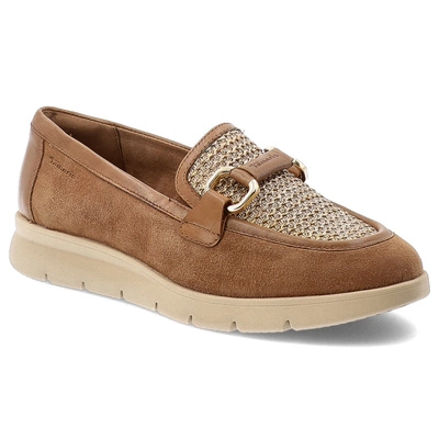 Halbschuhe TAMARIS - 1-24628-44 392 Cognac Comb