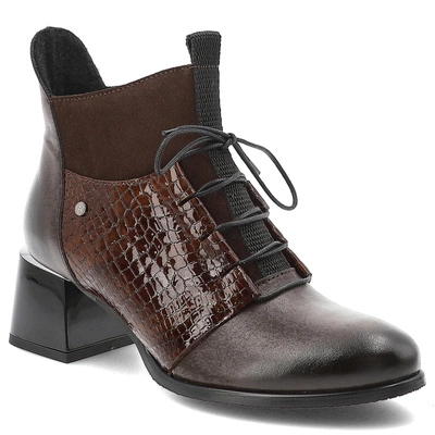 Stiefeletten ARMODO - 60503 S.Czekolada+Matrix+W