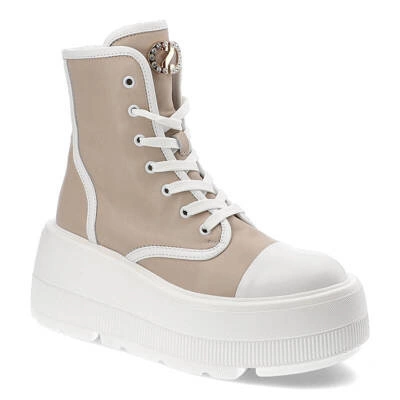 Stiefeletten CARINII - B9373_-L46-T32-000-G36 Beige