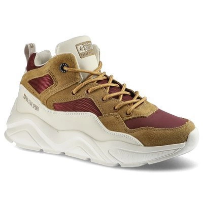 Sneakers BIG STAR - GG274646 Beige Bordeaux
