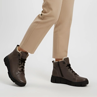 Schnürschuhe WASAK - 0699 Kakao/Wełna