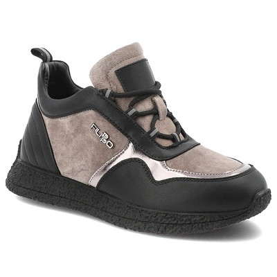 Sneakers FILIPPO - DP7406 TP BK Taupe Czarny