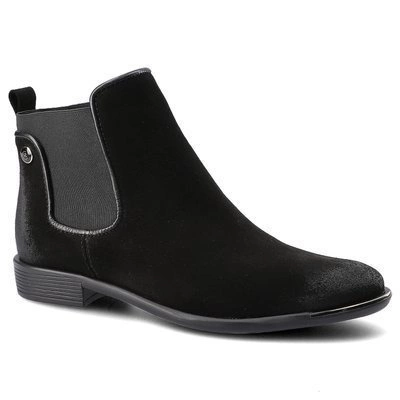 Stiefeletten CARINII - B5724_-H20-E50-POL-507 Schwarz