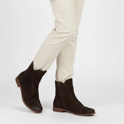 Stiefeletten ARMODO - 4600/Hogl S Czekolada Welur