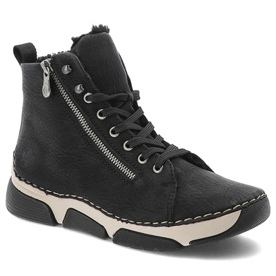 Schnürschuhe RIEKER - 45920-01 Black