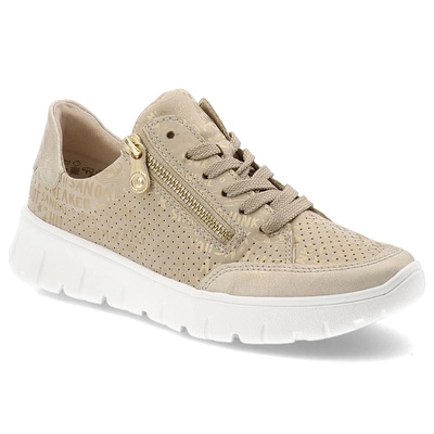 Halbschuhe RIEKER - N1316-90 Beige