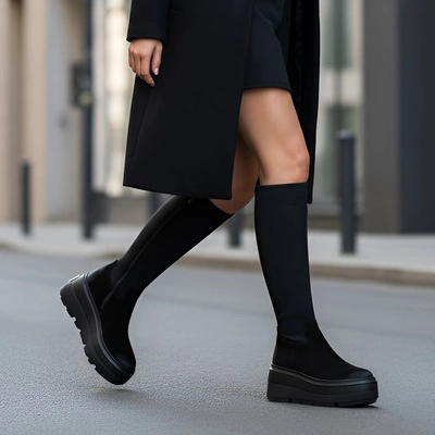 Stiefel CHEBELLO - 4741_-034-415-MIC-S332 Czarny