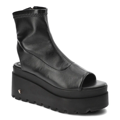 Stiefeletten CARINII - B9398 Schwarze