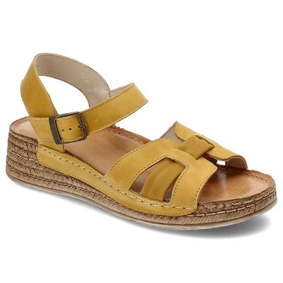 Sandalen WASAK - 0719 Gelbe