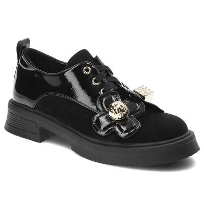 Halbschuhe S.BARSKI - MR870-86 Schwarze