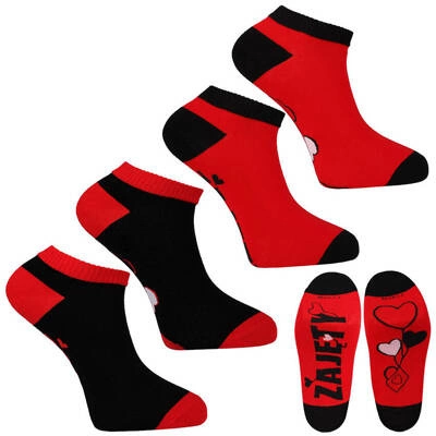 Socken MORAJ 2 Pary - CSM170-522 Rote