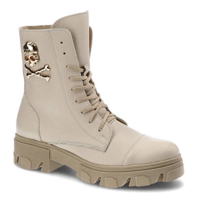 Stiefeletten EXQUISITE - 1377 Beige.Erbse