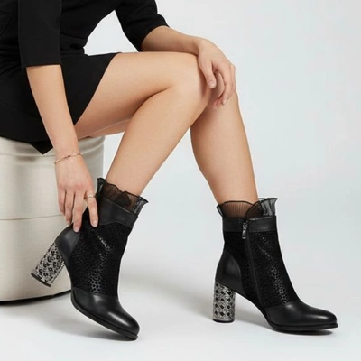 Stiefeletten S.BARSKI - MR52-140 Black