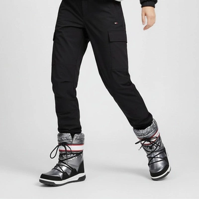 Schneeschuhe TOMMY HILFIGER - T3A6-32436-1485918-Snow Boot Dark Silver 918