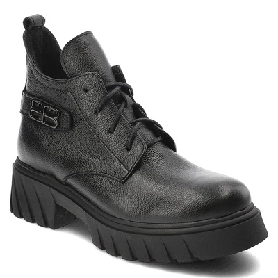 Stiefeletten ARMODO - 60483 V.Czarny+Zł.