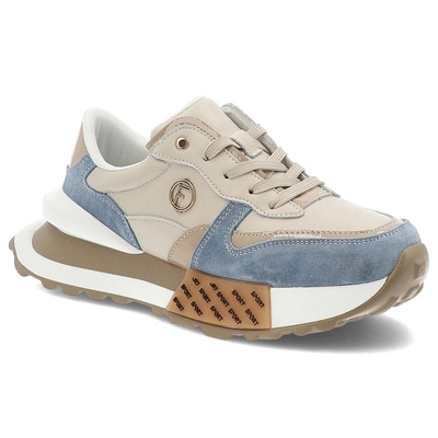Sneakers FILIPPO - DP6733/25 BE BL Beżowy/Niebieski