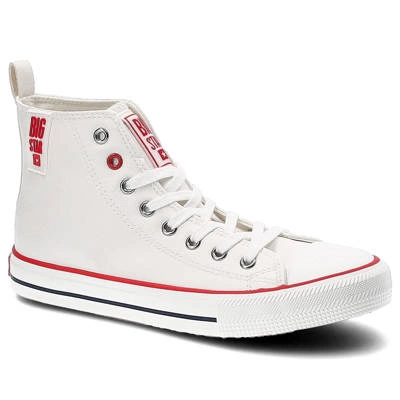 Turnschuhe BIG STAR - JJ274132 Biały/Czerwony