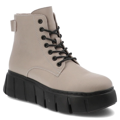 Stiefeletten VINCEZA - 66803 BE Beżowy