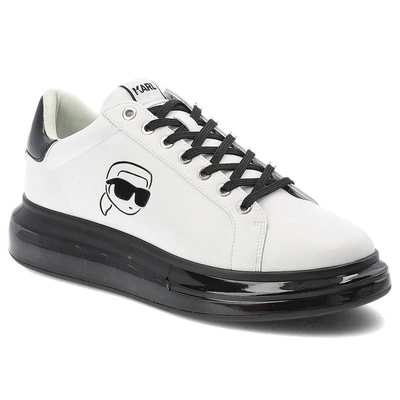 Sneakers KARL LAGERFELD - KL52630N 010 White Lthr w/Black