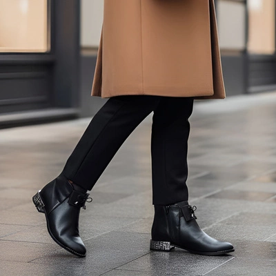 Stiefeletten ARMODO - 1396 Czarny