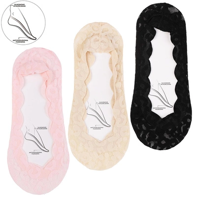 Ballerinas MORAJ 3 Pary - CDB250-035 Mix Kolor