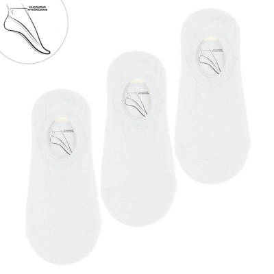 Knöchelsocken MORAJ 3 Paar - CDB200-201W Weiß