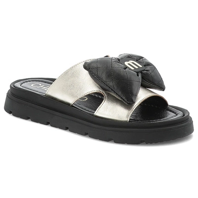 Flip-Flops CHEBELLO - 4647_-046-000-PSK-S369 Złoty/Czarny