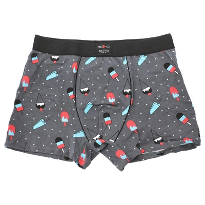 Boxershorts REDO - 1BE-785 Grey