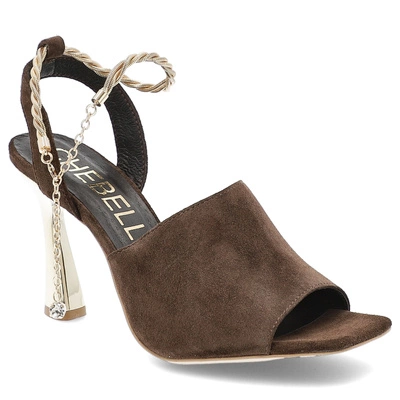 Sandalen CHEBELLO - 4440_-105-000-PSK-S135 Brąz Welur