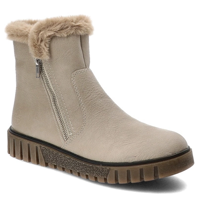 Stiefeletten RIEKER - Y3481-60 Beige