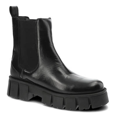 Stiefeletten CARINII - B8541_-E50-000-000-F57 Schwarz