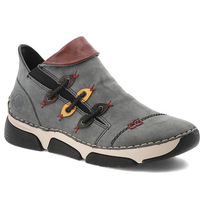 Stiefeletten RIEKER - 45983-14 Blue Combination