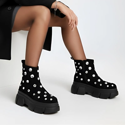 Stiefeletten S.BARSKI - MR52-205 Black