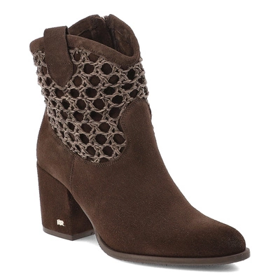 Stiefeletten KARINO - 5868/015-L Mokka/Welur