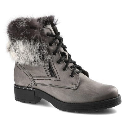 Stiefeletten POLLONUS - 5-0952-012 Szary Samuel/Królik