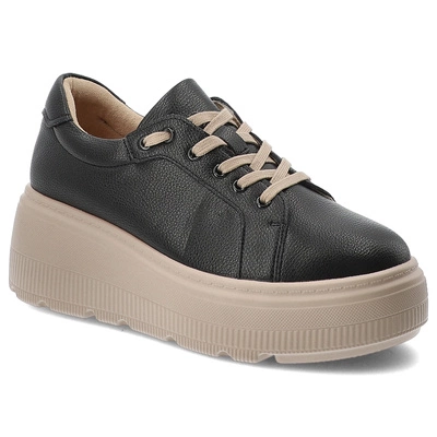 Sneakers CAMBELL - 25-19374BK Czarny