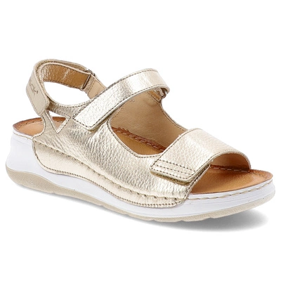 Sandalen WASAK - 0765 Złoty Groszek