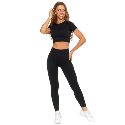 Set Top + Leggings MORAJ - Top BD1900-508+Legginsy RDL2200-013 Black