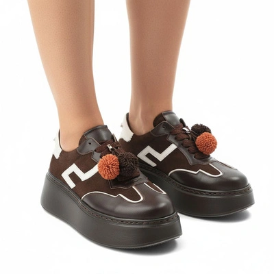 Sneakers KARINO - 6022/015-P Brąz/Lico