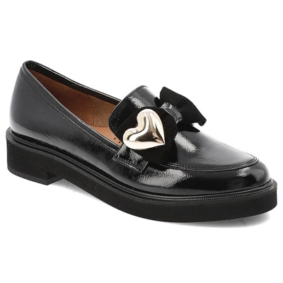 Halbschuhe ARMODO - 1660 Czarny Naplak/Zamsz