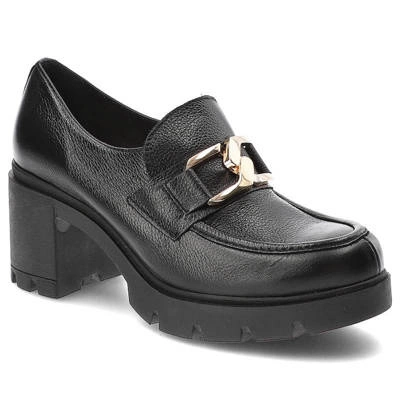 Halbschuhe LEMAR - 20097 V.Czarny+Zł.