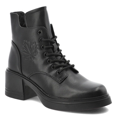 Stiefeletten VINCEZA - 39950 BK Czarny Skóra