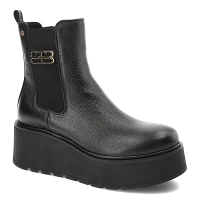 Stiefeletten ARMODO - 60498 V.Czarny+Zł.