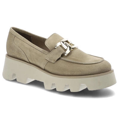 Halbschuhe KARINO - 4186/001-P Beige Welur