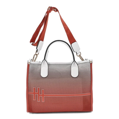 Handtasche HISPANITAS - BV253824 Borneo-V25 Scarlet Samba-V25 White