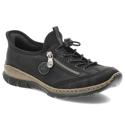 Halbschuhe RIEKER - N3267-01 Black